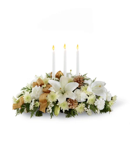 Season's Glow Centerpiece – Garside Florist, Vancouver WA