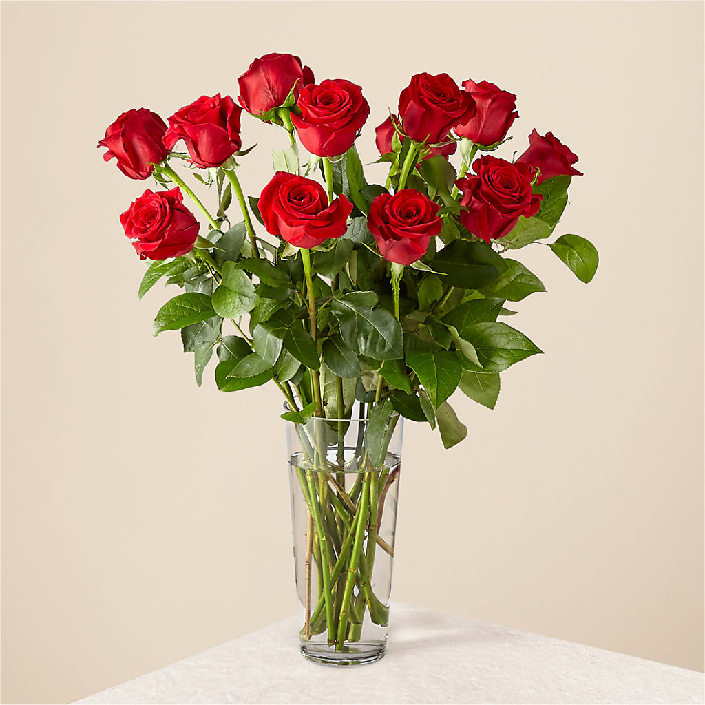 Long Stem Red Rose Bouquet – Garside Florist, Vancouver WA