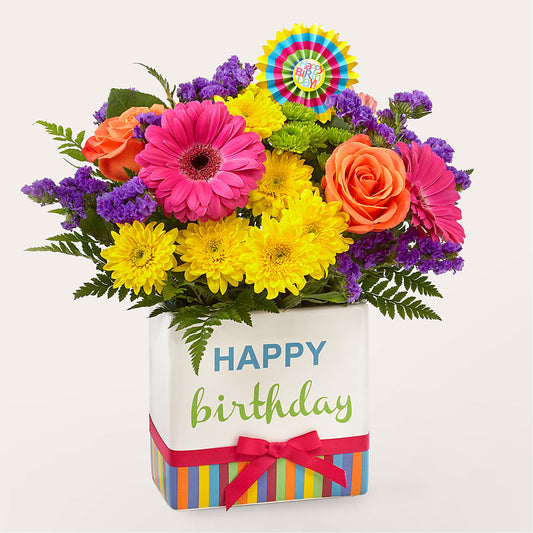 Birthday Brights Bouquet – Garside Florist, Vancouver WA