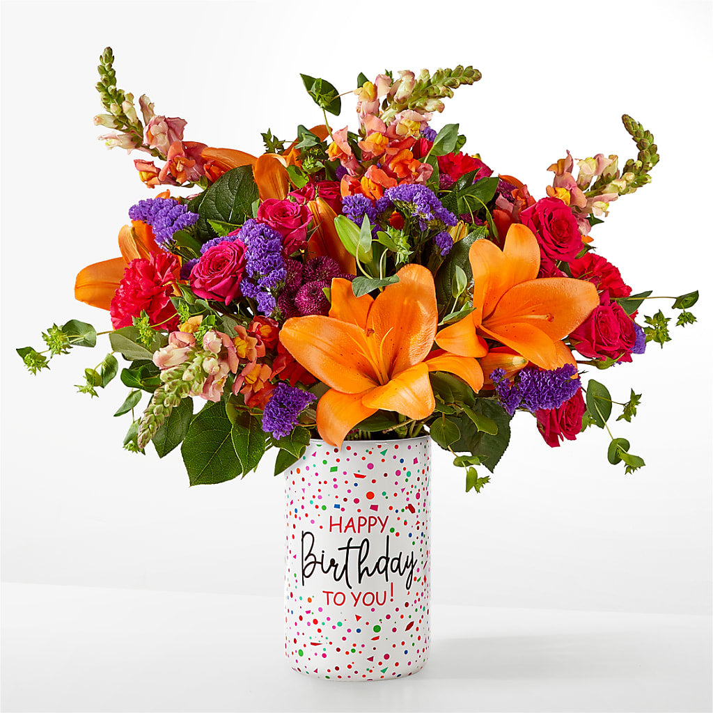 Birthday Palooza Bouquet – Garside Florist, Vancouver WA