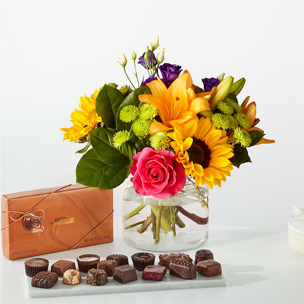Best Day Bouquet and Chocolate Bundle – Garside Florist, Vancouver WA