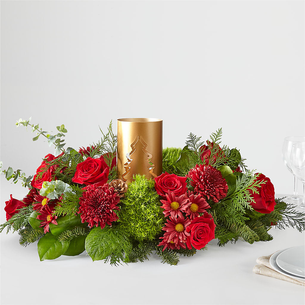 Toast the Season Centerpiece – Garside Florist, Vancouver WA