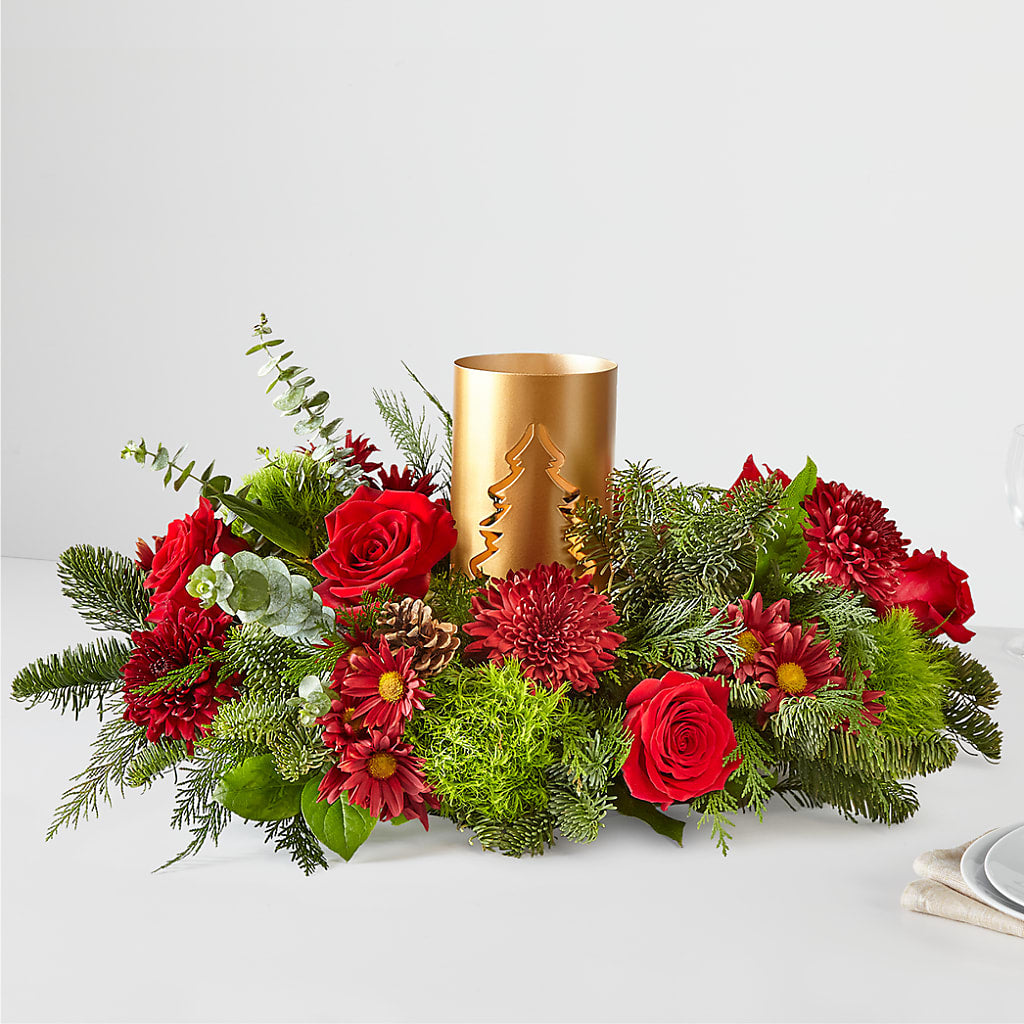 Toast the Season Centerpiece – Garside Florist, Vancouver WA