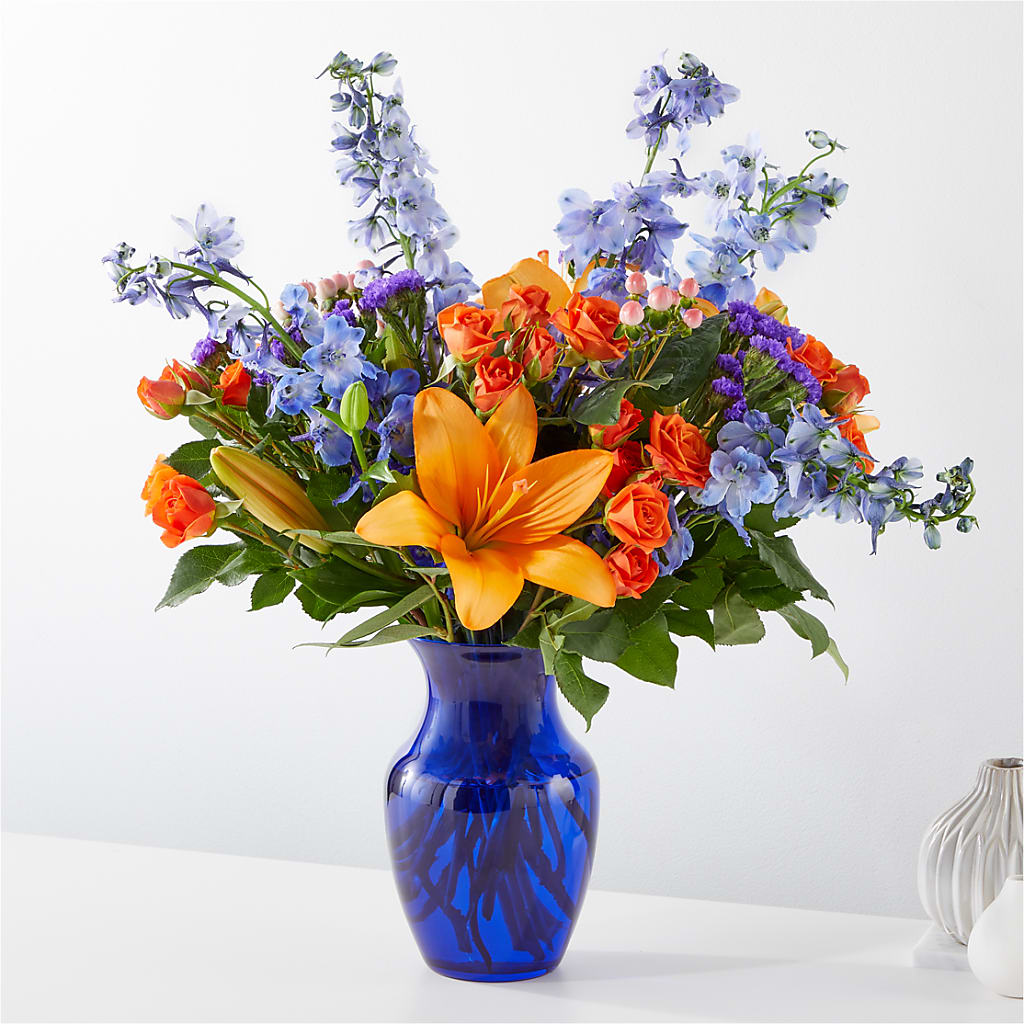 Radiant Citrus Bouquet – Garside Florist, Vancouver WA