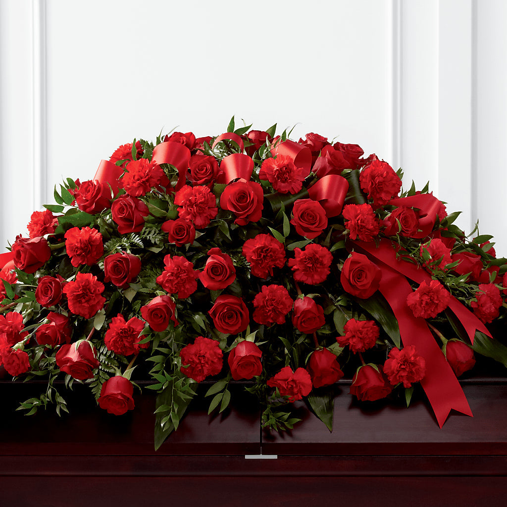 Tribute of Life Casket Spray – Garside Florist, Vancouver WA