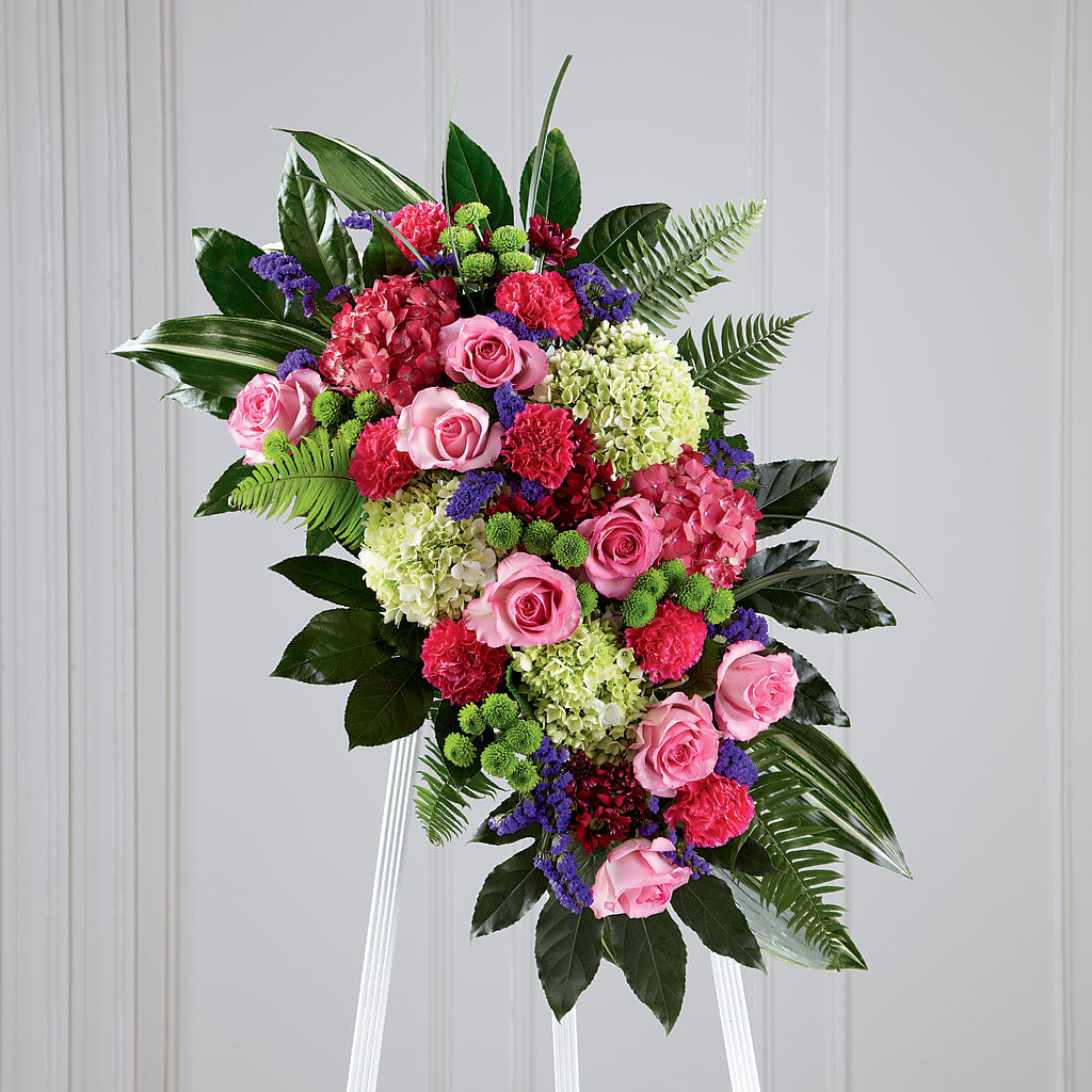 Refreshing Mix Standing Spray – Garside Florist, Vancouver WA