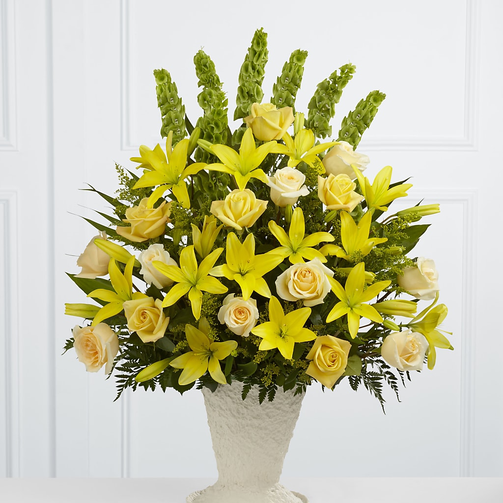 Golden Memories Arrangement – Garside Florist, Vancouver WA