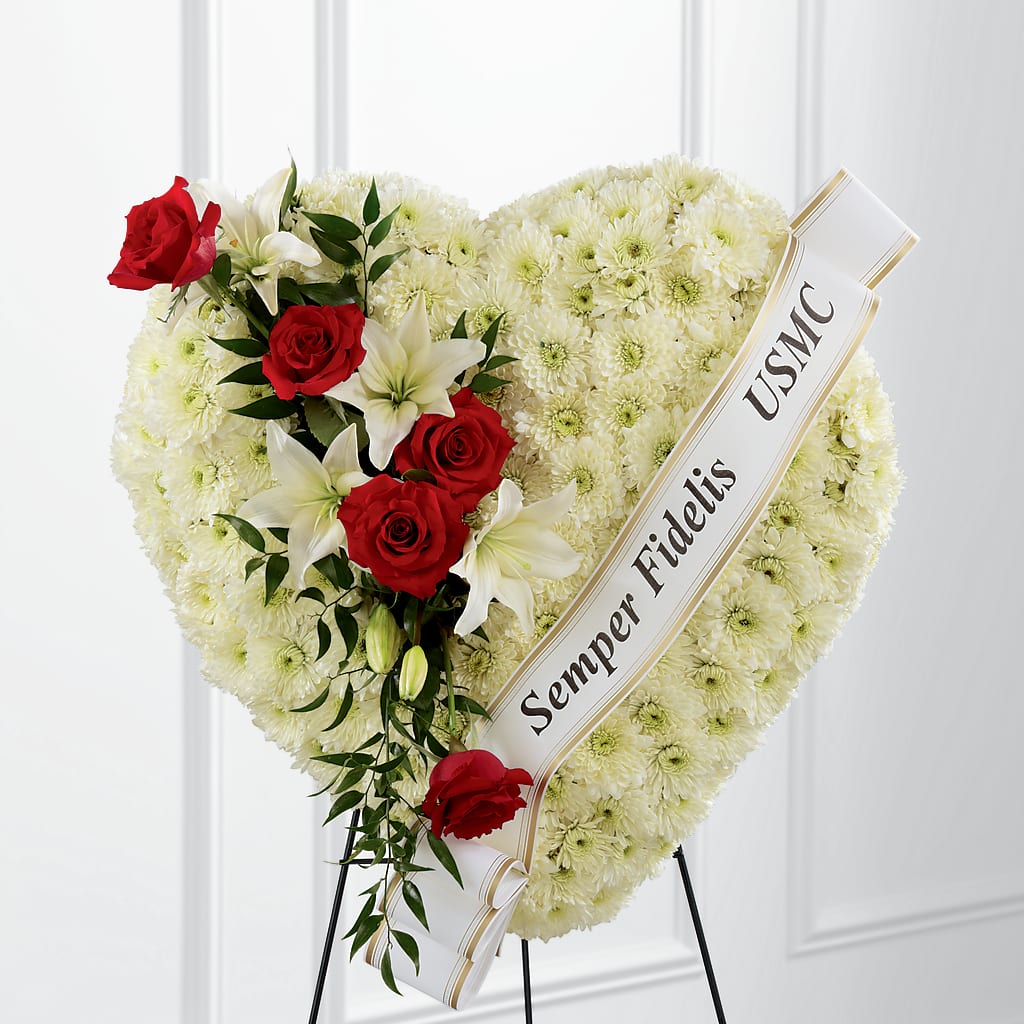 Heartfelt Hero Standing Heart – Garside Florist, Vancouver WA
