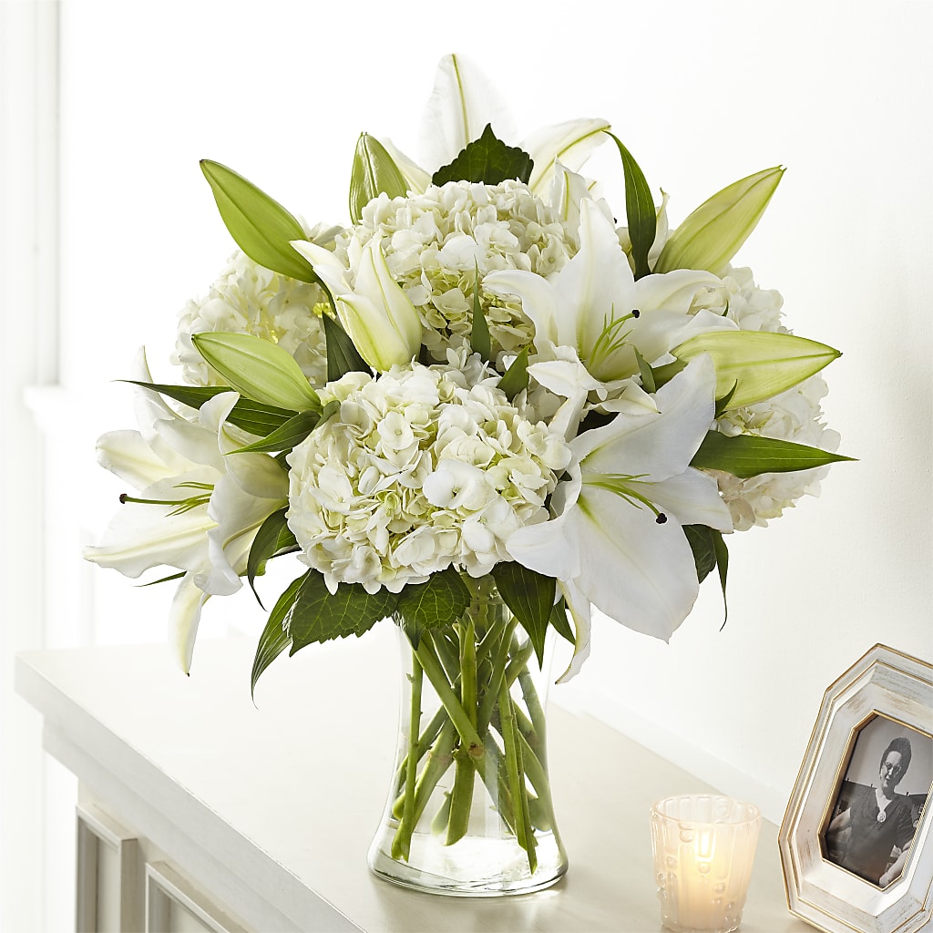 Compassionate Lily Bouquet – Garside Florist, Vancouver WA