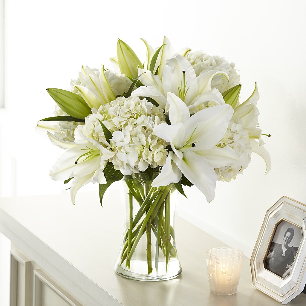 Compassionate Lily Bouquet – Garside Florist, Vancouver WA