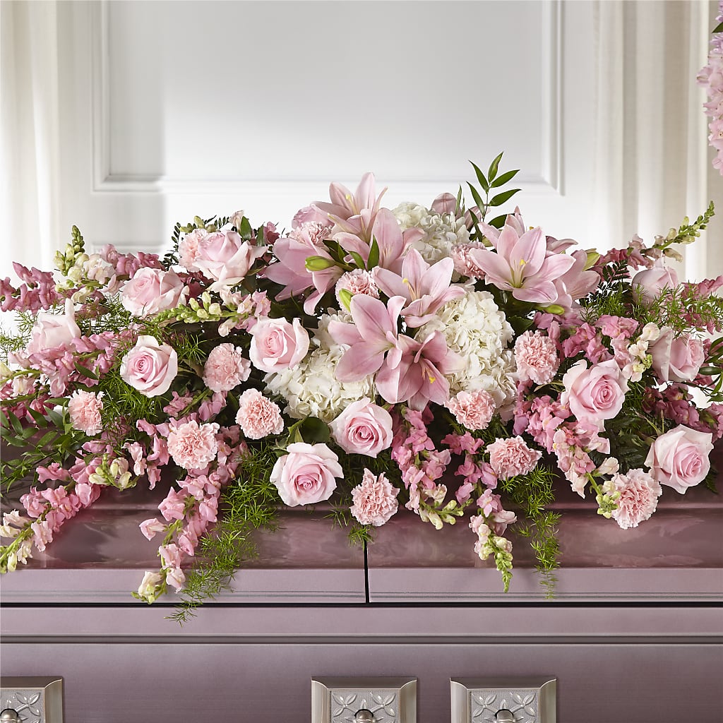 Life & Remembrance Casket Spray – Garside Florist, Vancouver WA