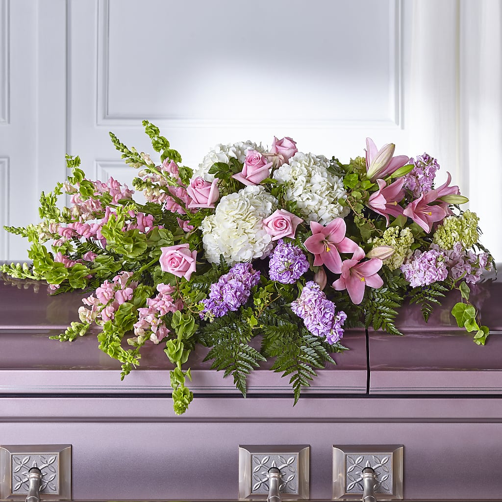 Life's Gratitude Casket Spray – Garside Florist, Vancouver WA
