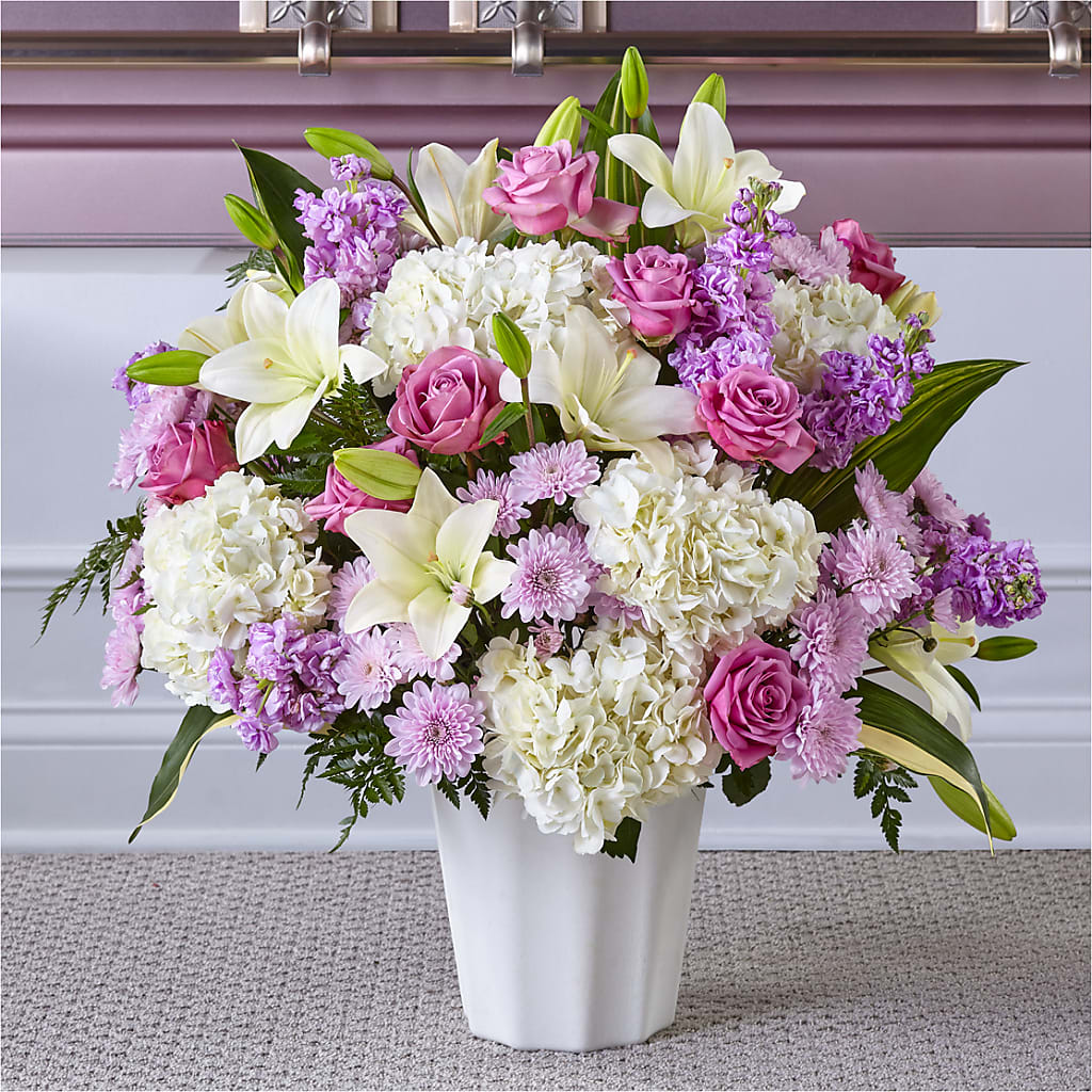 Heaven Sent Floor Basket – Garside Florist, Vancouver WA