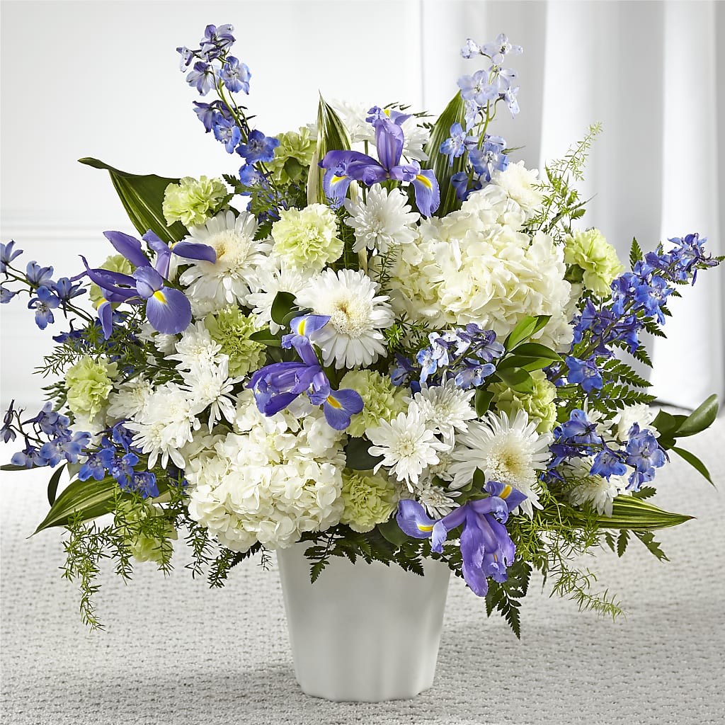 Soft Serenity Floor Basket – Garside Florist, Vancouver WA