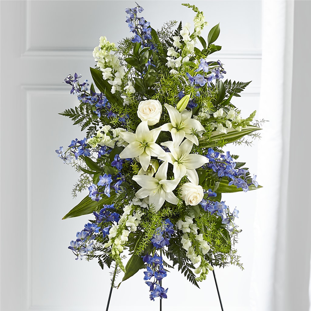 Faithful Friend Standing Spray – Garside Florist, Vancouver WA