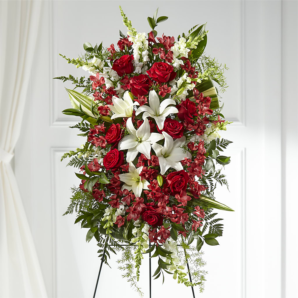 Everlasting Memory Standing Spray – Garside Florist, Vancouver WA