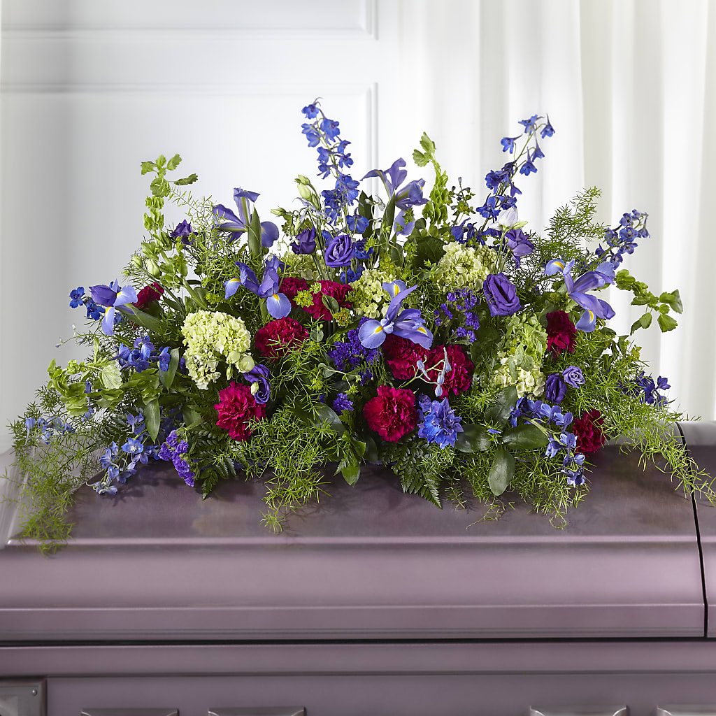 Always Treasured Casket Spray – Garside Florist, Vancouver WA