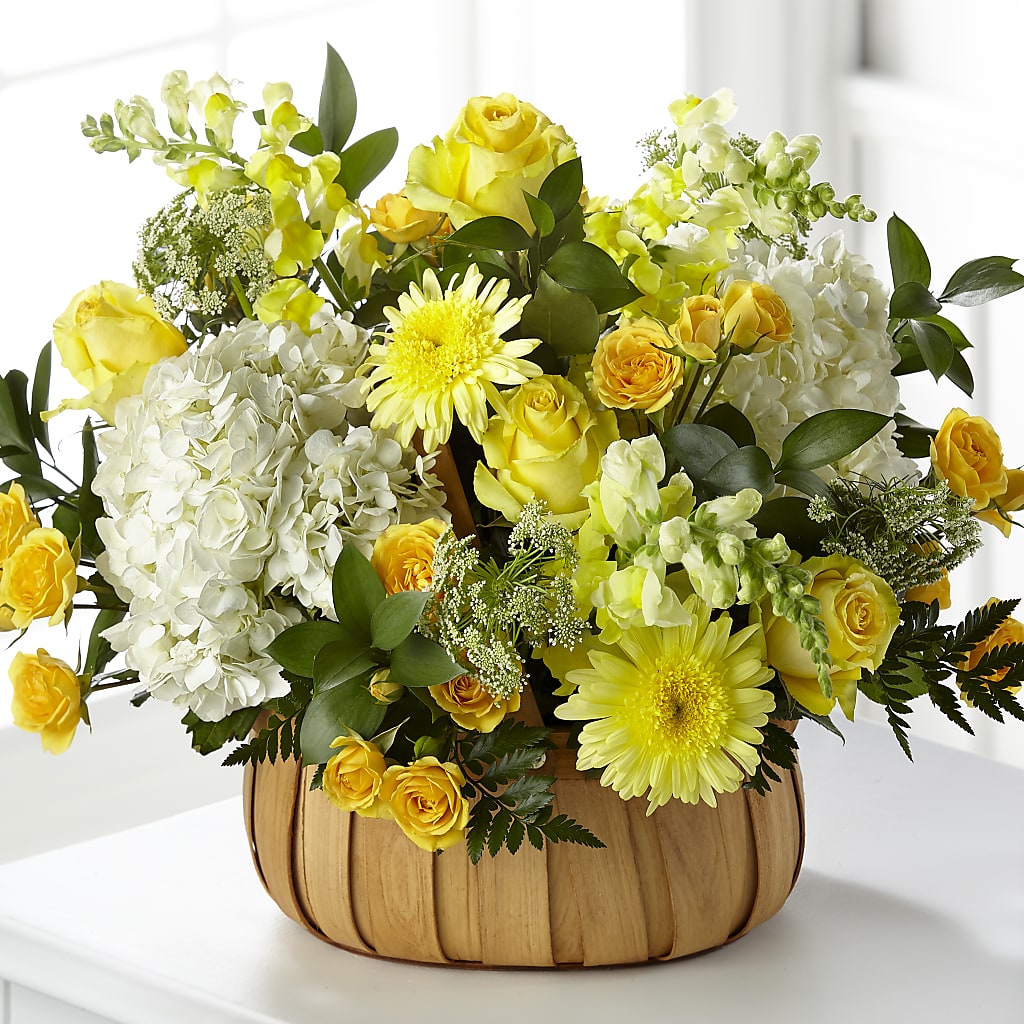 Rustic Remembrance Basket – Garside Florist, Vancouver WA