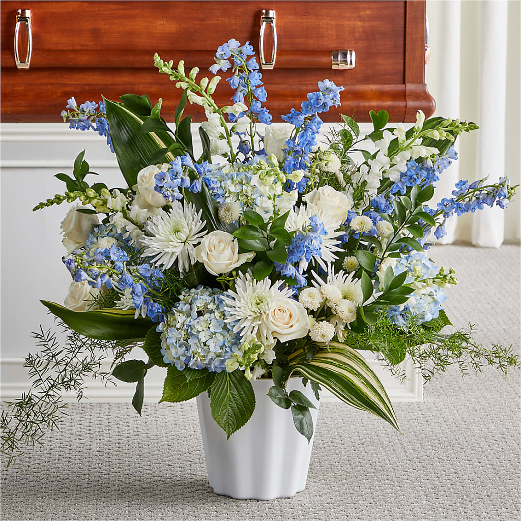Everlasting Memories Floor Basket – Garside Florist, Vancouver WA