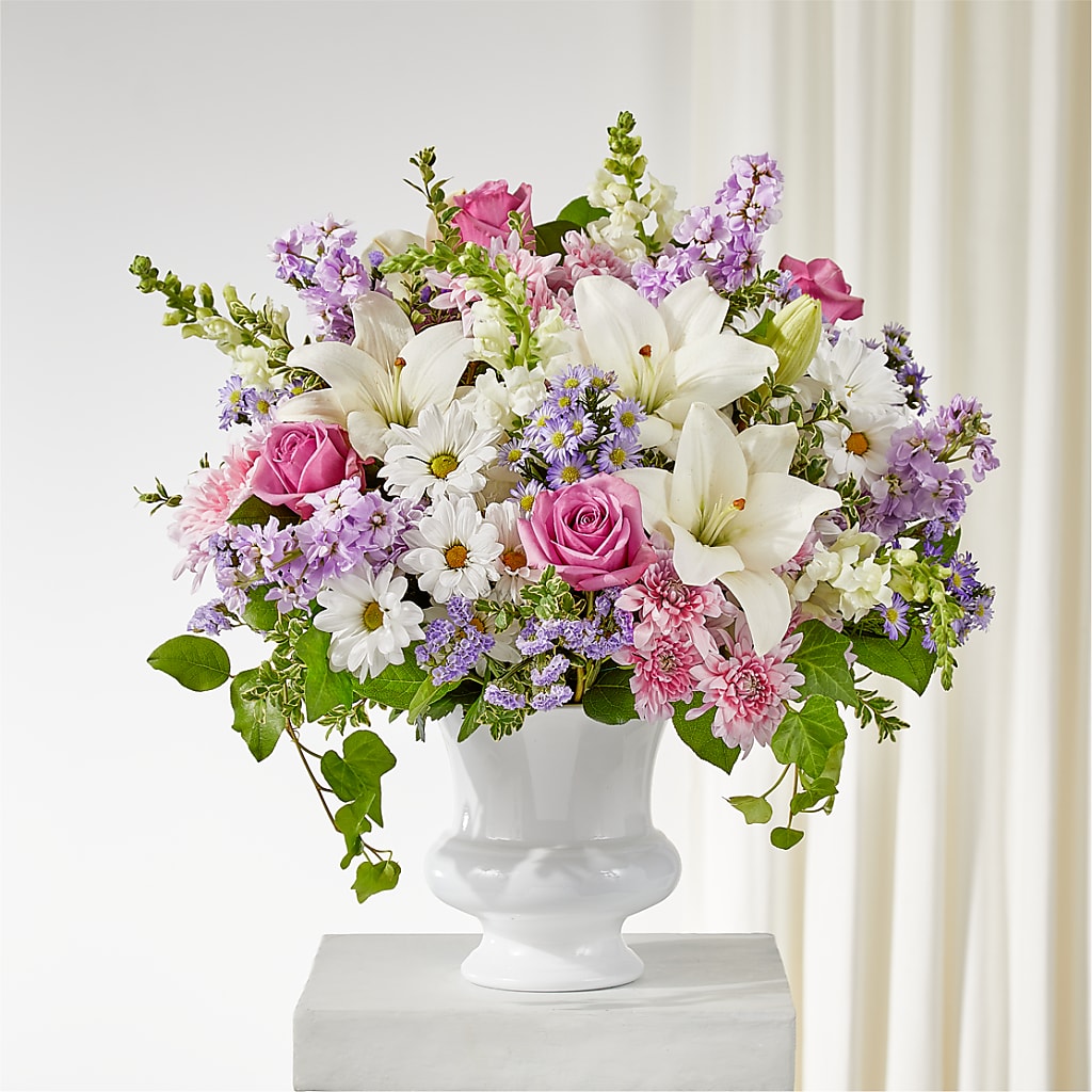 Remarkable Life Urn Arrangement – Garside Florist, Vancouver WA