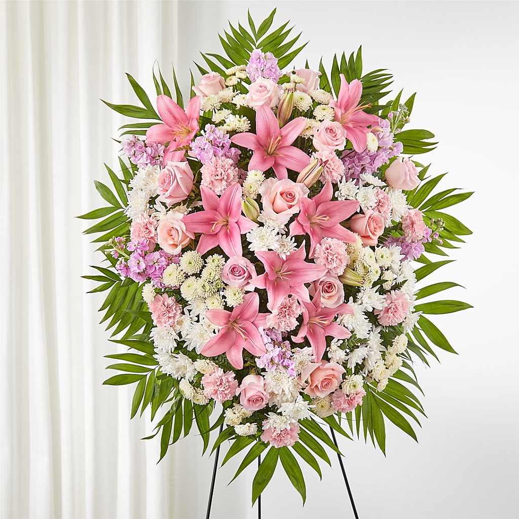 Offering Solace Standing Spray – Garside Florist, Vancouver WA