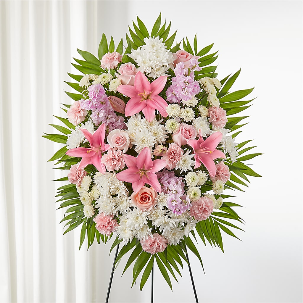 Offering Solace Standing Spray – Garside Florist, Vancouver WA