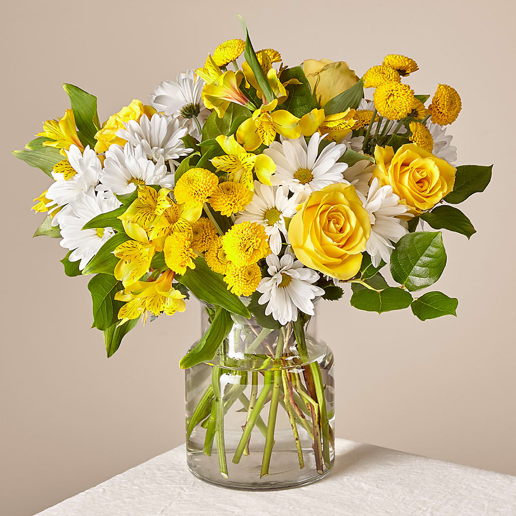 Sunny Sentiments Bouquet – Garside Florist, Vancouver WA