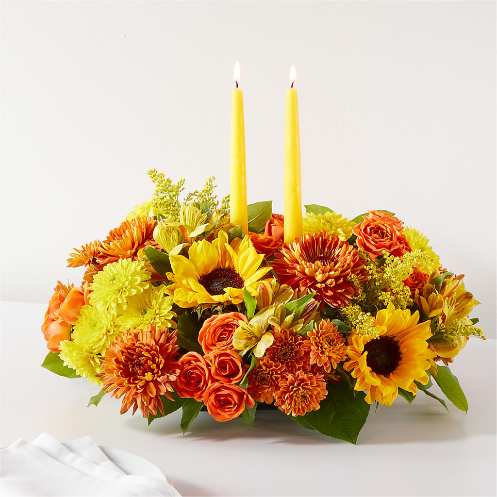Autumn Harmony Centerpiece – Garside Florist, Vancouver WA