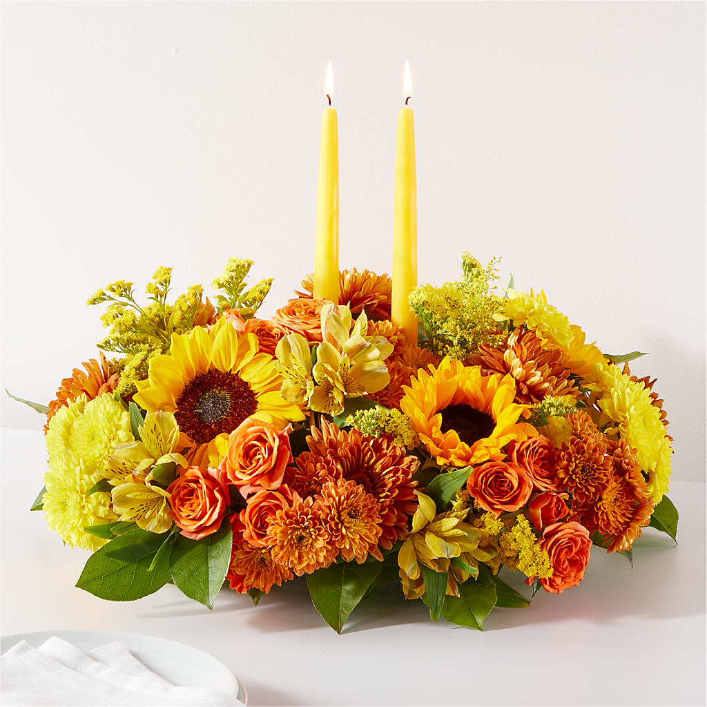 Autumn Harmony Centerpiece – Garside Florist, Vancouver WA