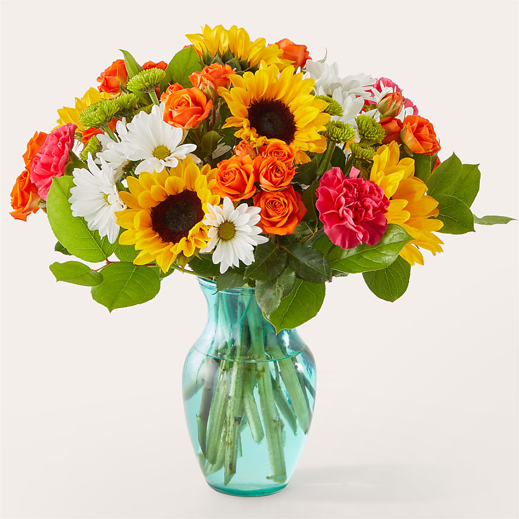 Sun-drenched Blooms Bouquet – Garside Florist, Vancouver WA