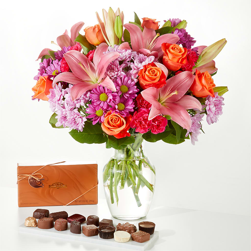 One and Only Bouquet and Chocolate Bundle – Garside Florist, Vancouver WA