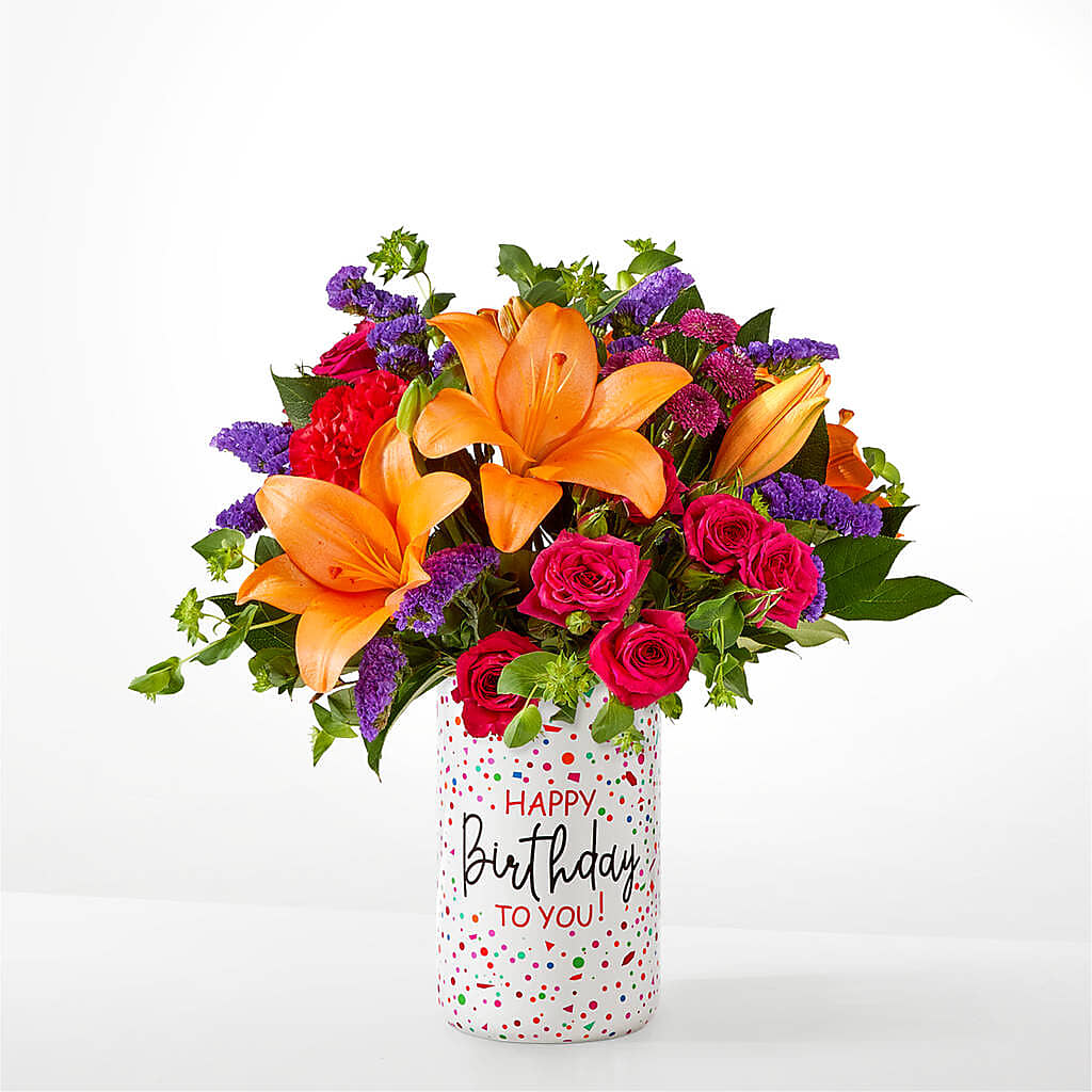 Birthday Palooza Bouquet –  Garside Florist, Vancouver WA