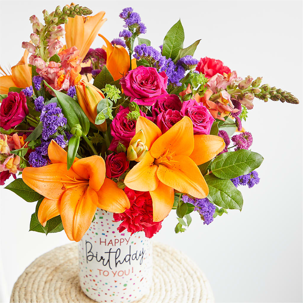 Birthday Palooza Bouquet –  Garside Florist, Vancouver WA