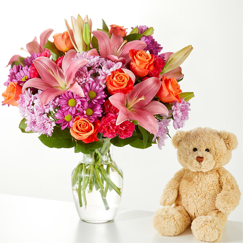 One and Only Bouquet and Bear Bundle –  Garside Florist, Vancouver WA