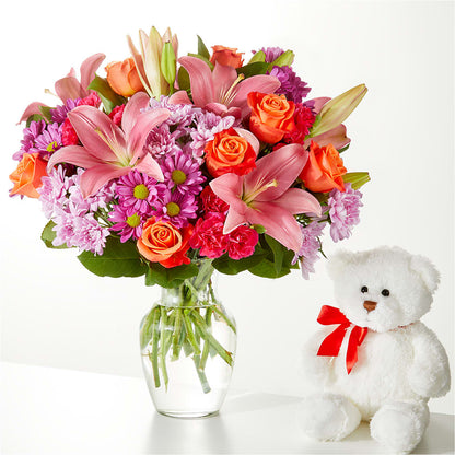 One and Only Bouquet and Bear Bundle –  Garside Florist, Vancouver WA