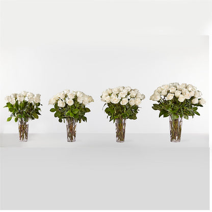 Long Stem White Rose Bouquet –  Garside Florist, Vancouver WA