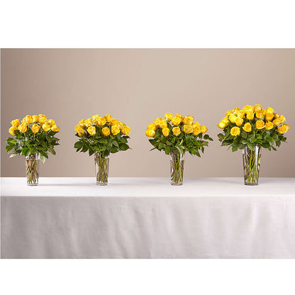 Long Stem Yellow Rose Bouquet –  Garside Florist, Vancouver WA