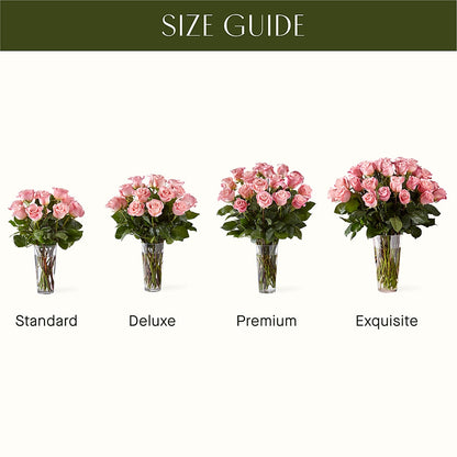 Long Stem Pink Rose Bouquet –  Garside Florist, Vancouver WA
