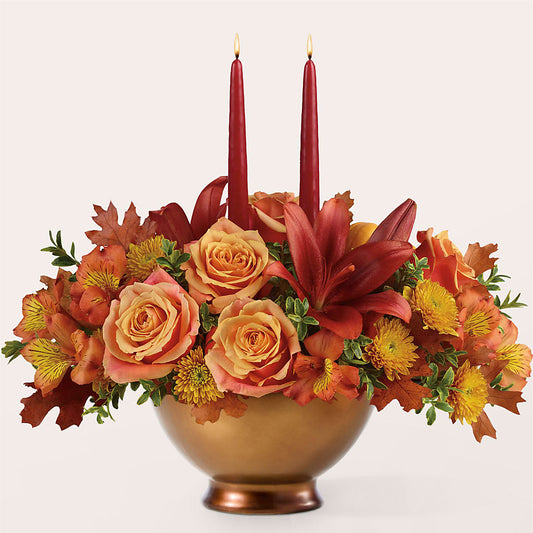 Harvest Table Centerpiece –  Garside Florist, Vancouver WA