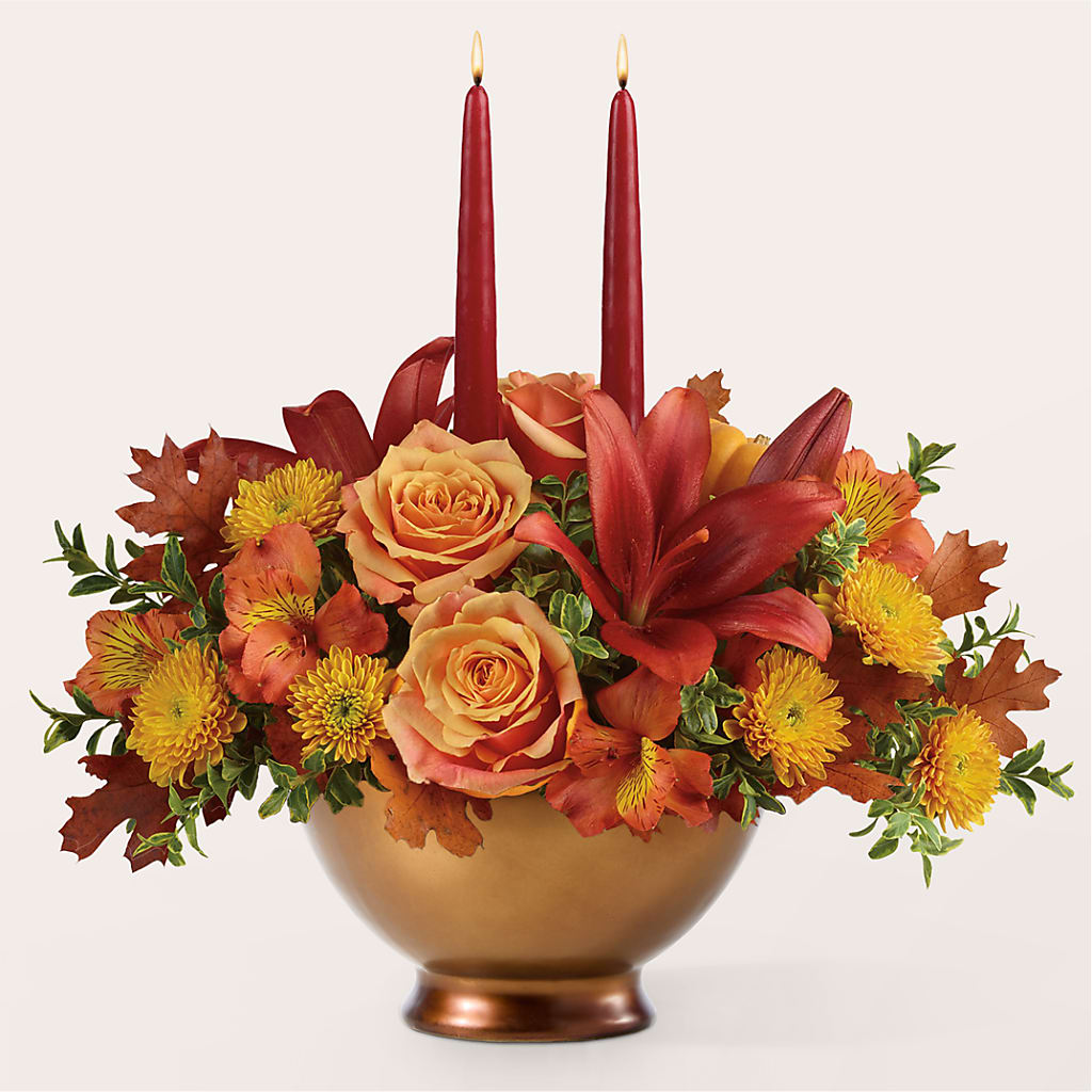 Harvest Table Centerpiece –  Garside Florist, Vancouver WA