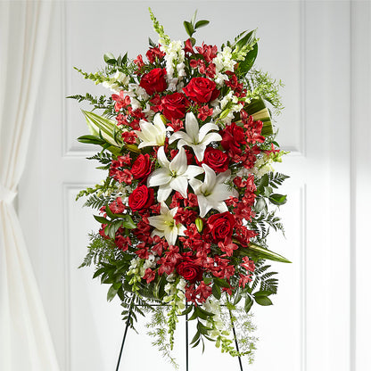 Everlasting Memory Standing Spray –  Garside Florist, Vancouver WA