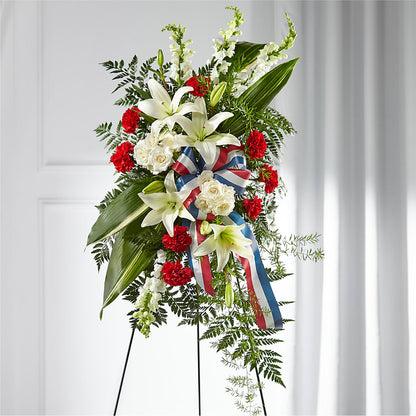 Stars of Life Standing Spray –  Garside Florist, Vancouver WA