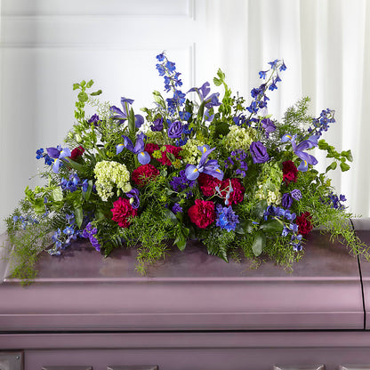 Always Treasured Casket Spray –  Garside Florist, Vancouver WA