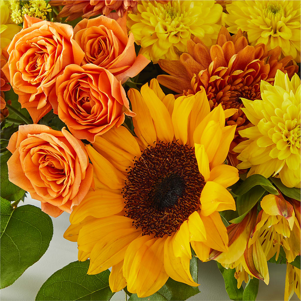 Autumn Harmony Centerpiece –  Garside Florist, Vancouver WA