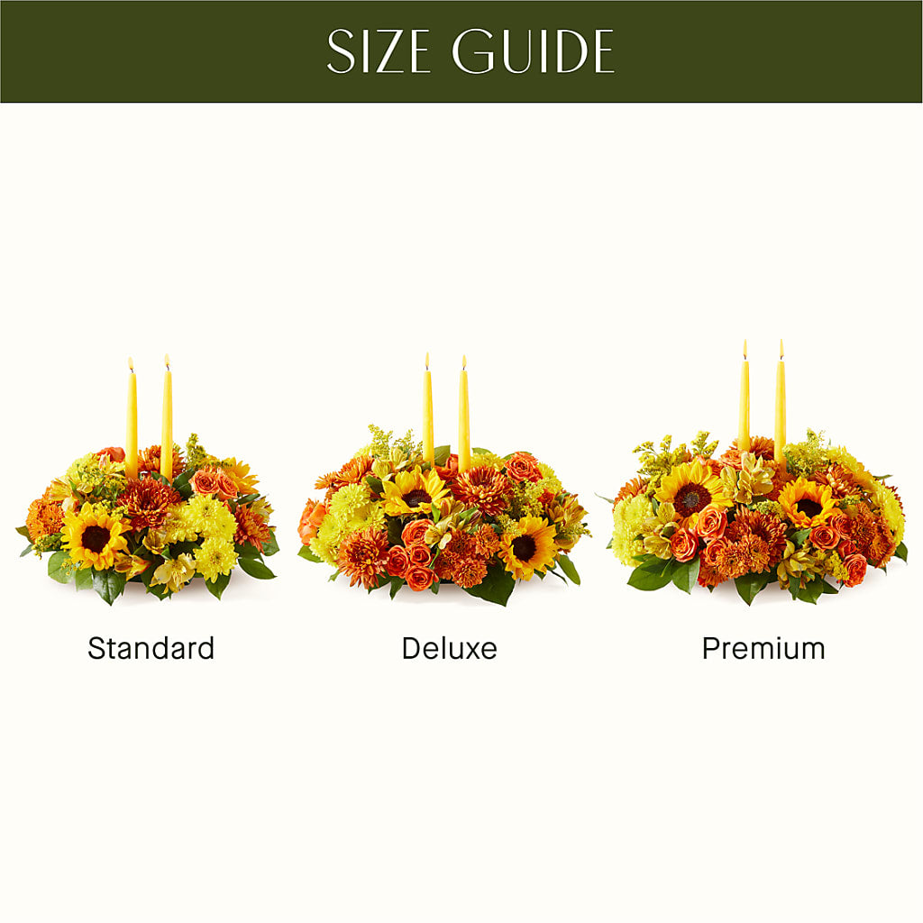 Autumn Harmony Centerpiece –  Garside Florist, Vancouver WA