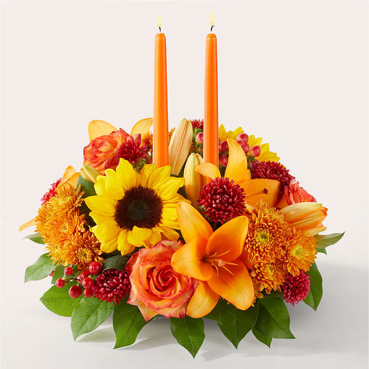 Grateful Centerpiece –  Garside Florist, Vancouver WA