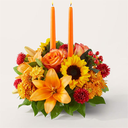 Grateful Centerpiece –  Garside Florist, Vancouver WA