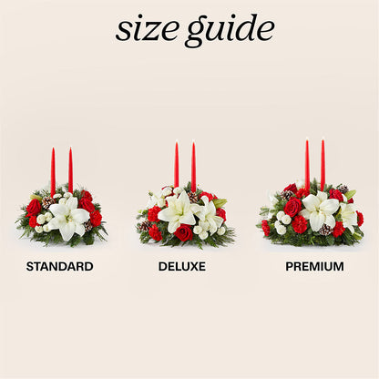 Seasonal Festivities Centerpiece –  Garside Florist, Vancouver WA