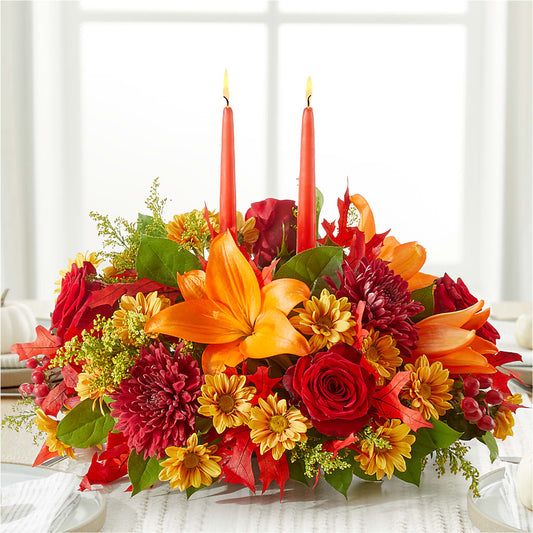 Autumn's Embrace Centerpiece –  Garside Florist, Vancouver WA